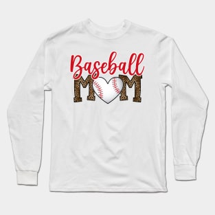 Baseball Mom Funny Mothers Day Long Sleeve T-Shirt